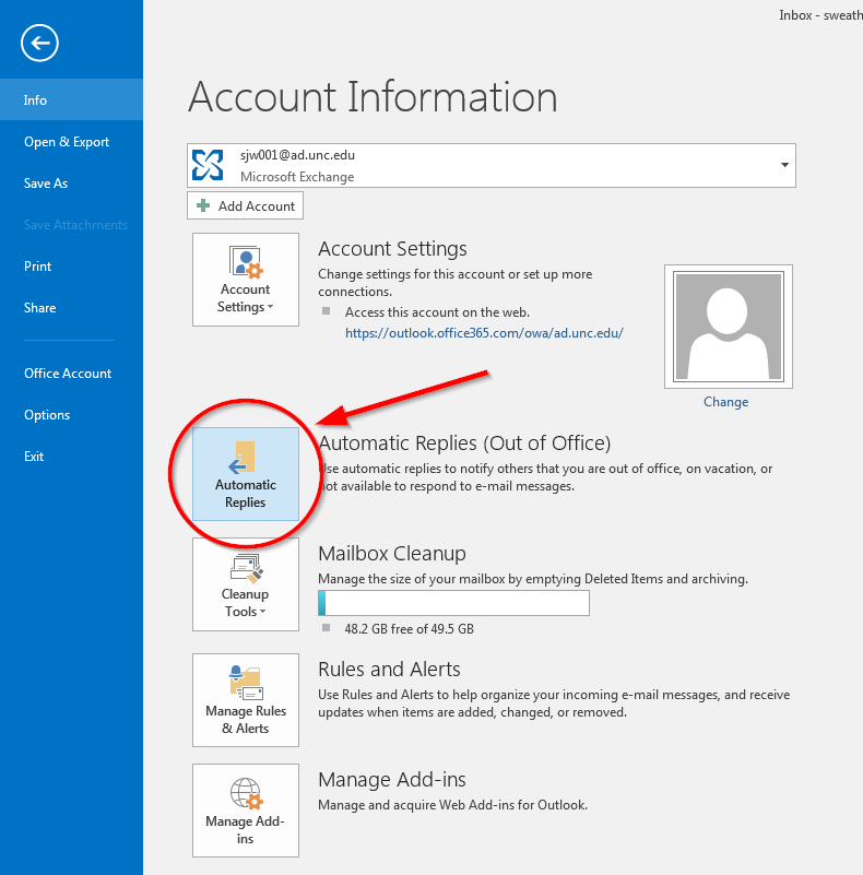 How to set up an out-of-office reply in Outlook - IONOS